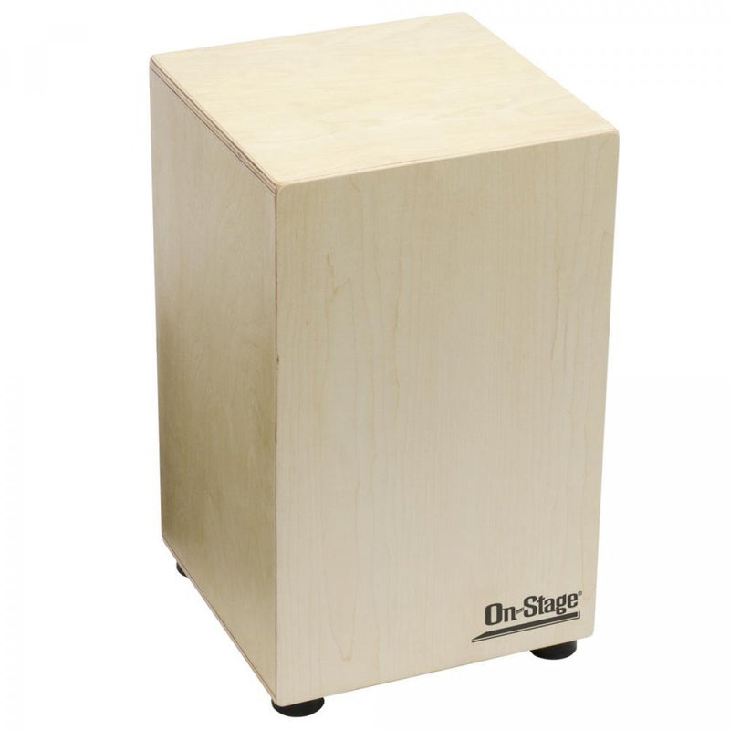 On-Stage Fixed-Snare Cajon Drum w/ Gig Bag - WFC3200