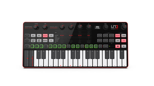 IK Multimedia Uno Synth Pro Desktop 32-Key Synthesizer Keyboard