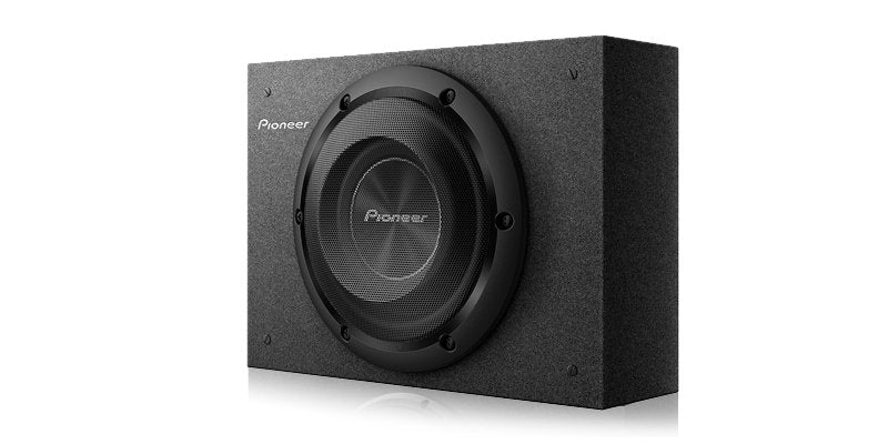 Pioneer 8" 700W Shallow-Mount Pre-Loaded Car Subwoofer Enclosure - TS-A2000LB