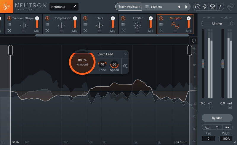 iZotope Neutron 3 Standard Audio Mixing Software with Track Assistant - Download