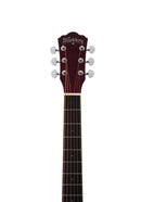 Washburn Deep Forest Burl Grand Auditorium Acoustic Electric Guitar - Amber Fade