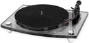 Victrola Modern Acrylic Turntable w/ Bluetooth® Speakers - VM-100C-BLK (Black Smoke)