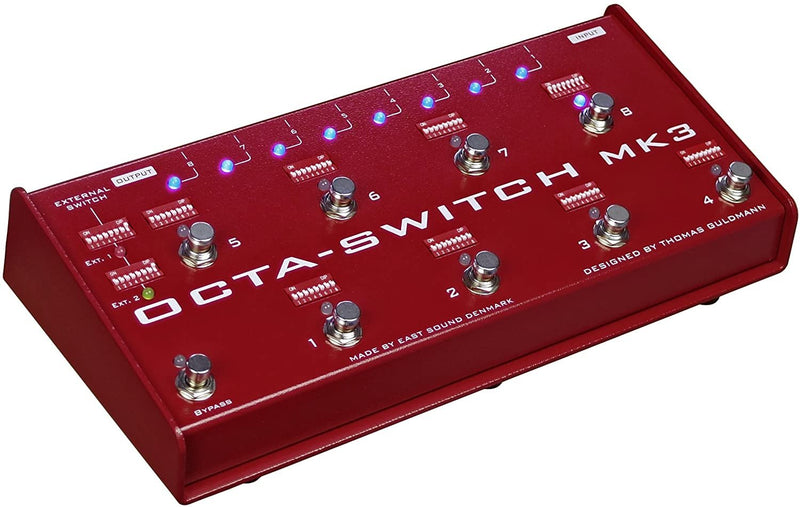 Carl Martin Octa-Switch MK3 Guitar Effect Switcher Pedal - CM0222