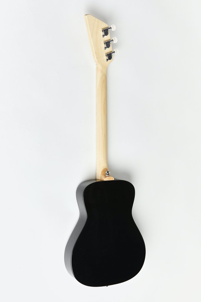 Loog Pro Children's Acoustic Guitar - Black - LGPRCAK