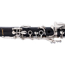 Stagg Nickel plated Boehm System Bb Clarinet w/ ABS body - LV-CL4100