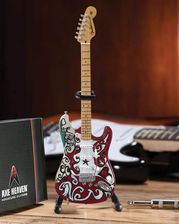 Axe Heaven Jimi Hendrix Saville Fender Stratocaster Mini Guitar Replica - JH-805