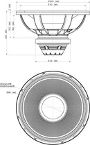 Eighteen Sound 18TLW3000 3600W 18" Woofer - Single