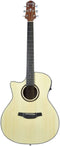 Crafter Silver Series Left Hand Cutaway 100 Dreadnought Acoustic-Electric Guitar