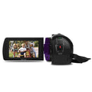 Minolta 1080p Full HD IR Night Vision Wi-Fi Camcorder (Purple) MN200NV-P