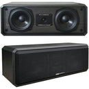 BIC America DV52CLRB Venturi 125-Watt 3-Driver 2-Way Center Channel Speaker