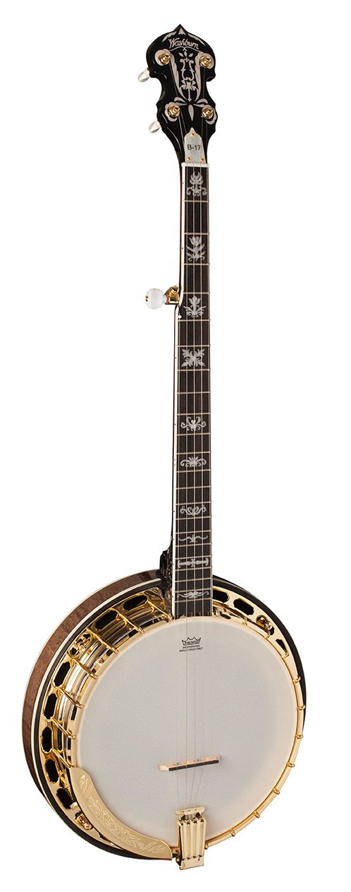 Washburn B17 Americana Series 5 String Banjo - Tobacco Sunburst - B17K-D-U