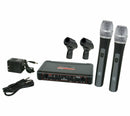 Galaxy Audio Dual-Channel Handheld Wireless Mic, D: 584-607 MHz - New Open Box