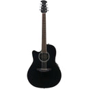 Ovation Celebrity Left Handed Acoustic Electric Guitar - Black - CS24L-5G