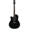 Ovation Celebrity Left Handed Acoustic Electric Guitar - Black - CS24L-5G