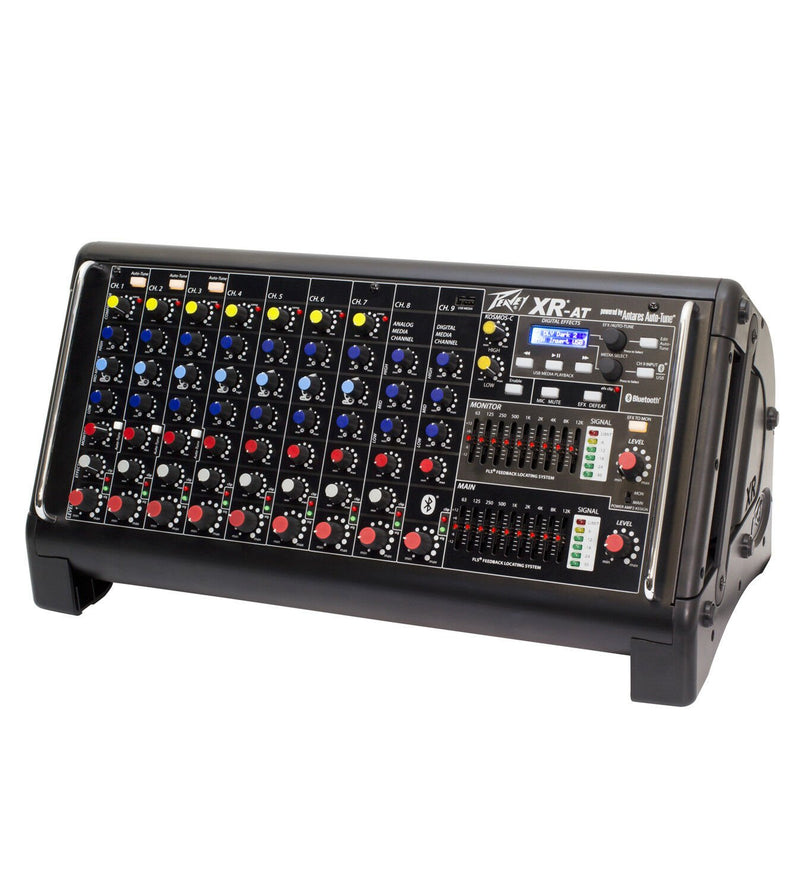 Peavey XR-AT 9-channel 1500W Powered Live Mixer with Auto-Tune