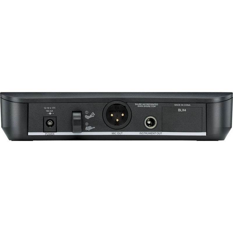 Shure BLX24 Vocal Wireless System With SM58 Mic H10 - New Open Box