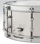 Latin Percussion 4 1/5" x 12" Stainless Steel Salsa Snare - LP4512-S