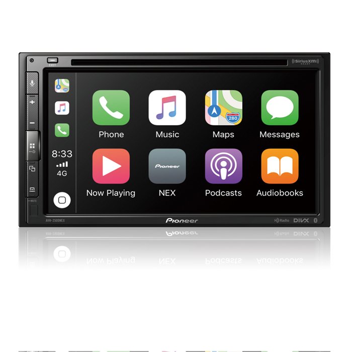 Pioneer 6.8" Multimedia DVD Receiver w/ Apple CarPlay Android Auto - AVH-2500NEX