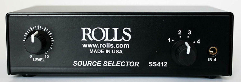 Rolls SS412 Four Channel Audio Source Selector