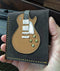 Axe Heaven Honey Burst Cutaway Electric Guitar Wallet Handmade Leather - GW-007