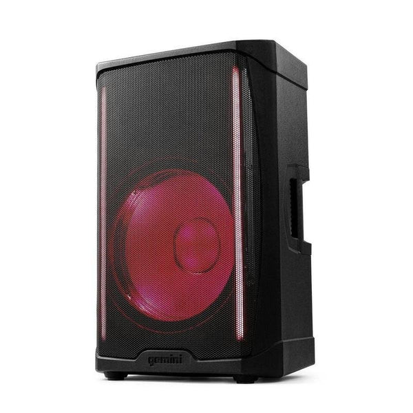 Gemini 1000 Watt LED Light Up Active Bluetooth PA System - GDL115BT