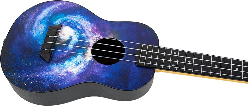 Flight Space Concert Travel Ukulele w/ Gig Bag - TUC-40 SPACE