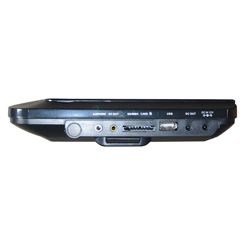 Sylvania 9” Portable Dual-Screen Car DVD & Media Player w/ 2 Earphones