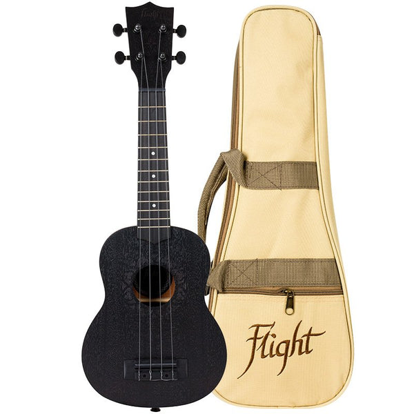 Flight Blackbird Soprano Ukulele with Gig Bag - NUS310