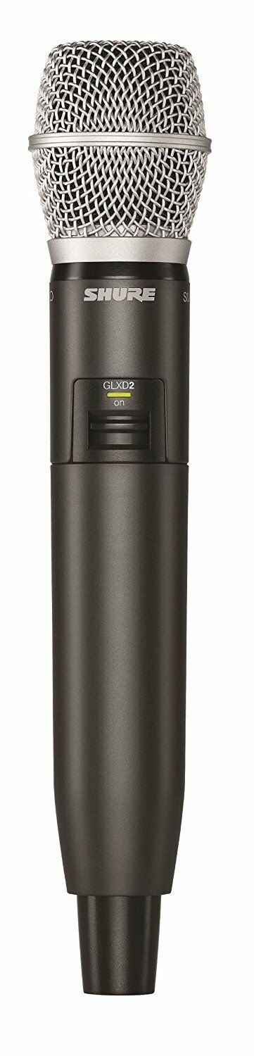 Shure GLXD24/SM86 Handheld Wireless System Z2 Band: 2400 - 2483.5 MHz