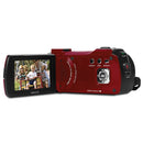 Minolta 1080p Full HD IR Night Vision Wi-Fi Camcorder (Red) MN200NV-R