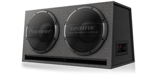 Pioneer 12" 3000 Watt Ported Active Enclosure Subwoofer w/ 1200W Amplifier