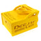 DEEJAY LED TBH1DIN2EQYELLOW - 1 DIN + 2 EQ Yellow Wooden Car Controller Case