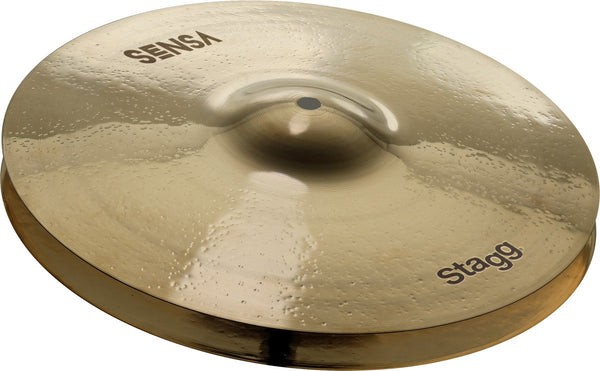 Stagg 14" SENSA Brilliant Medium Hi-Hat - Pair - SEN-HM14B