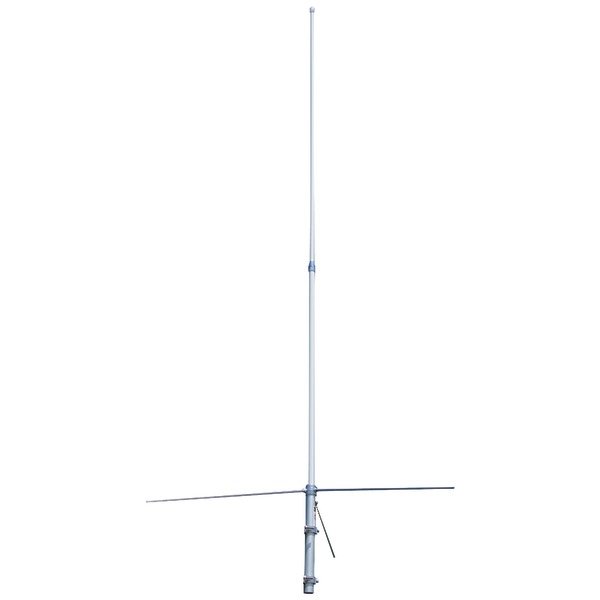 Tram 1480 200-Watt Dual-B& 2-Section Fiberglass Base Antenna  8' 4" Tall (White)