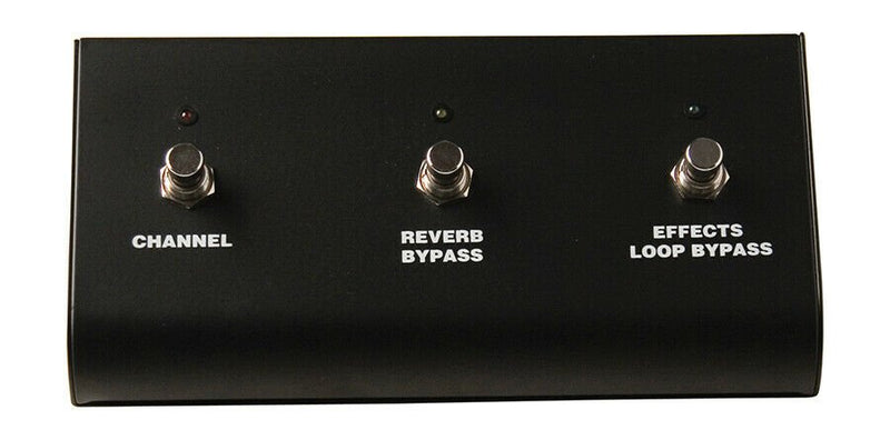 Randall RT-2 Three Button Footswitch Channel Reverb Loop for RT50H & RT50C