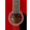 Stagg 4/4 Auditorium Acoustic Guitar - Red - SA20A RED