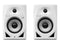 Pioneer DJ 5” Desktop Monitor System - Pair - White - DM-50D-W