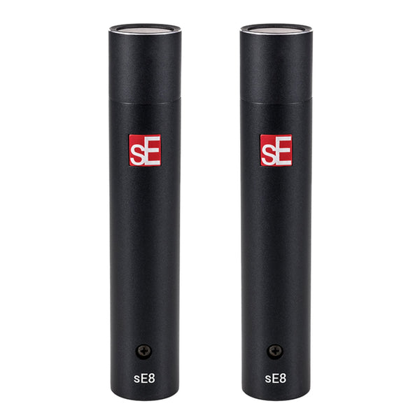 sE Electronics Matched Pair sE8 Omni Microphones w/ Clips & Case - SE8-OMNI-PAIR