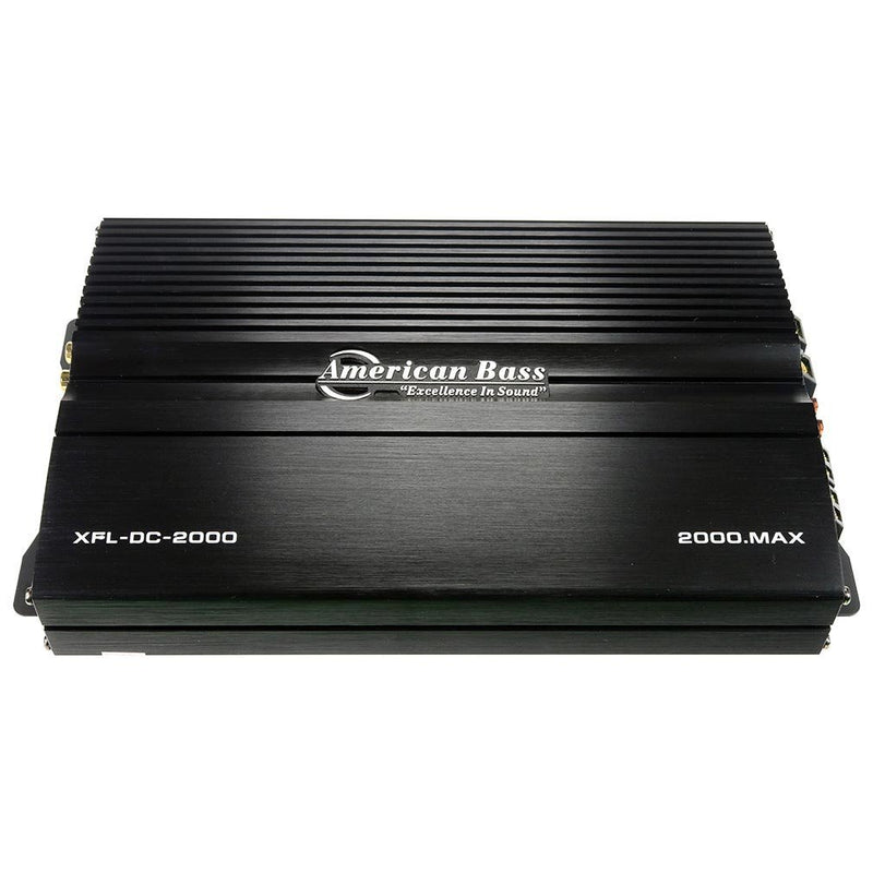 American Bass Micro D Class Mono Block Amplifier 2000 Watts Max XFLDC2000
