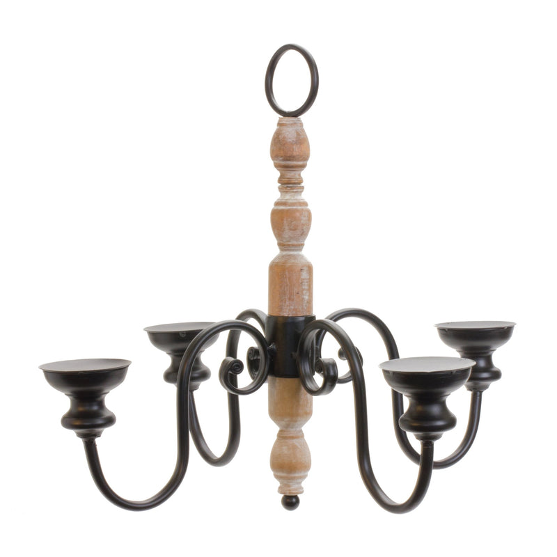 Hanging Chandelier Candle Holder 21.25"D