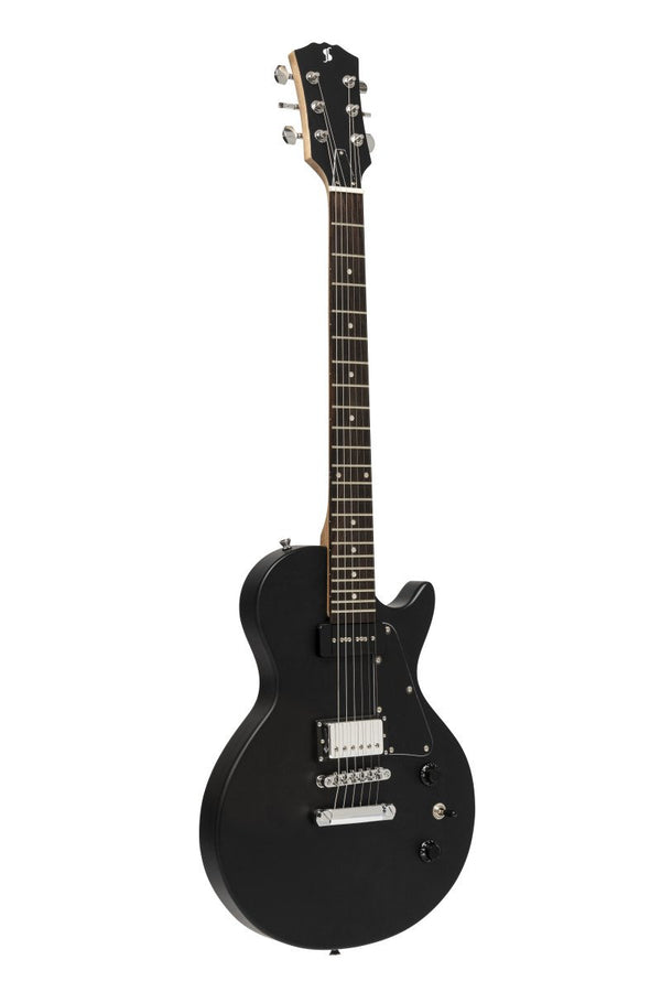 Stagg Standard Series Electric Guitar - Black - SEL-HB90 BLK