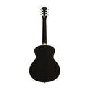 JN Guitars Bessie Series Acoustic Travel Guitar - Black - BES-A MINI BK