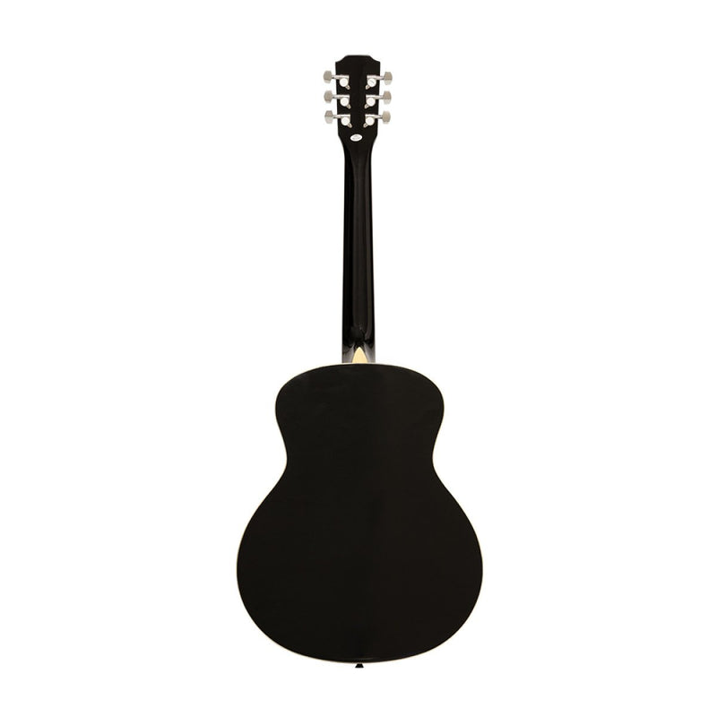 JN Guitars Bessie Series Acoustic Travel Guitar - Black - BES-A MINI BK