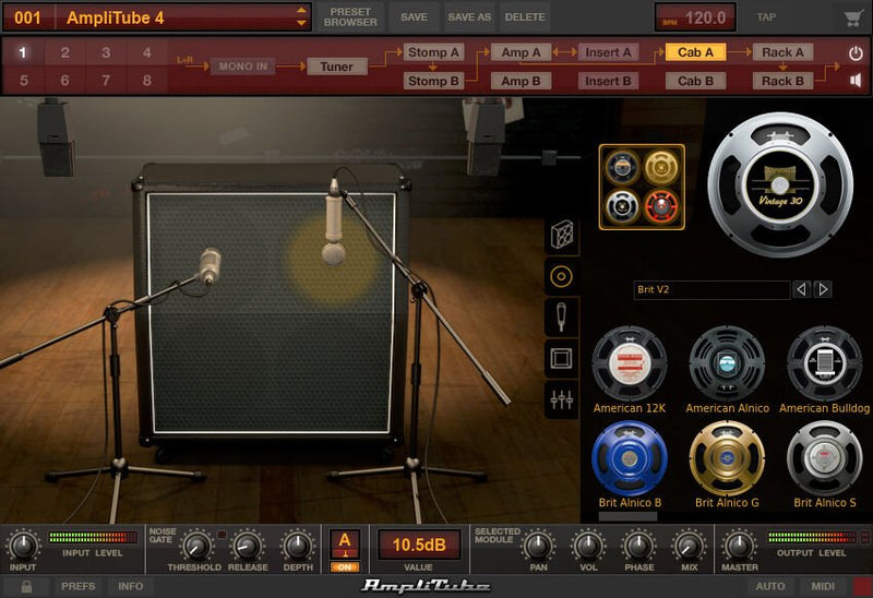 IK Multimedia Amplitube 4 - eDelivery - Guitar Amp Emulation Software Plugin