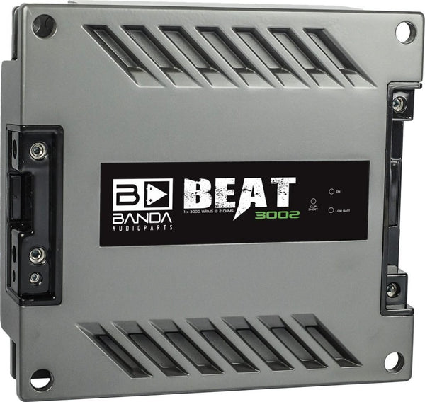 Banda 3000 Watts 2 ohms Car Bass Mono Amplifier - BEAT3002