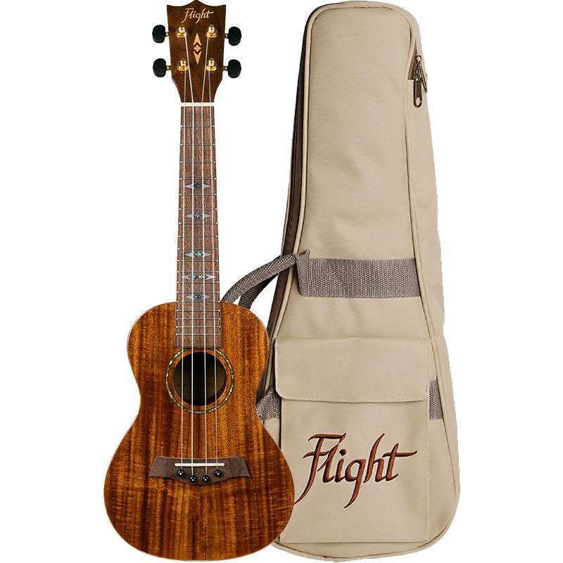 Flight Glossy Acacia Concert Ukulele Supernatural Series – DUC445