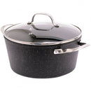 The Rock by Starfrit 10-Piece Cookware Set with Stainless Steel Handles
