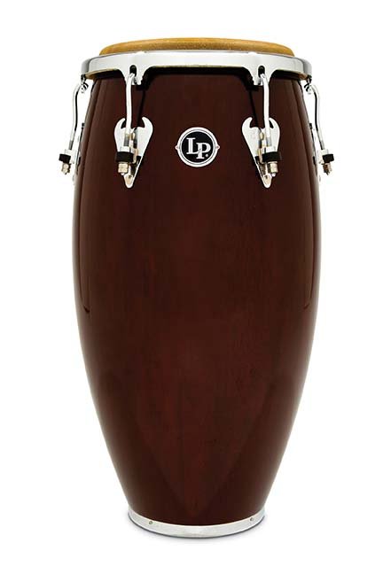 Latin Percussion Matador M752S-W Wood 11.75" Conga - Dark Wood/Chrome