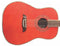 Oscar Schmidt OG1 3/4-Size Acoustic Guitar Trans Red - OG1TR