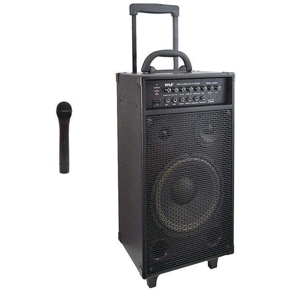 Pyle Pro PWMA1050BT Wireless Portable Bluetooth PA Speaker System